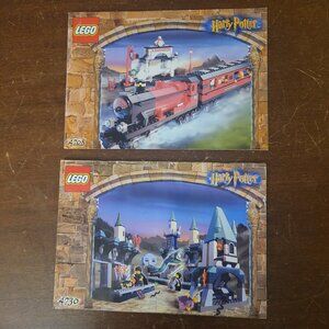 Instruction Manuals (only) for Lego Harry Potter Sets 4708 and 4730